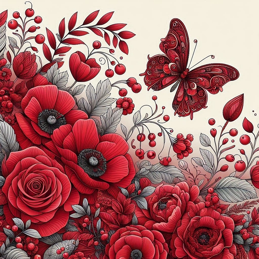 red