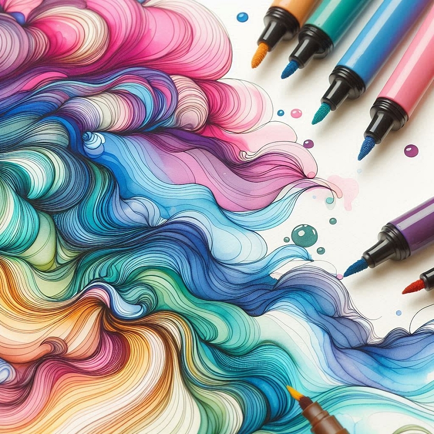 water based markers