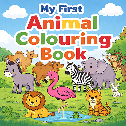 My First Animal Colouring Book