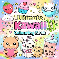 Ultimate Kawaii Colouring Book