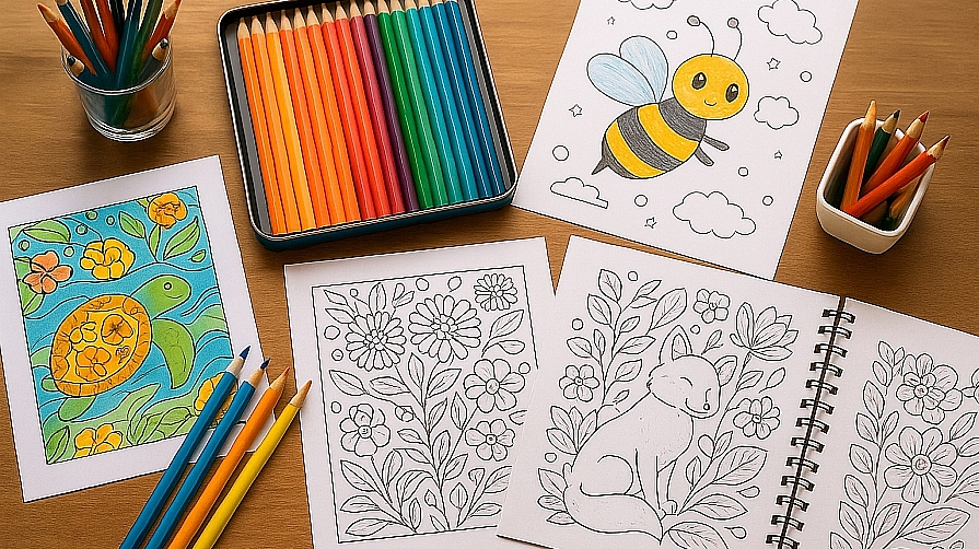 Family Colouring Night Ideas To Bring Everyone Together