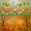 Seasonal Colouring Sheets: Spring & Autumn Themes