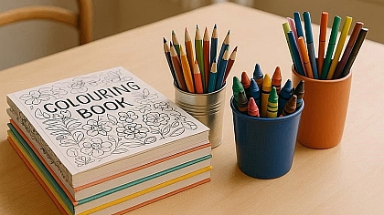 Benefit of Colouring for Mental Well-being